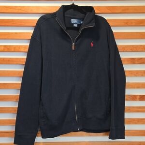 Polo‎ by Ralph Lauren Black Zip-Up Sweater